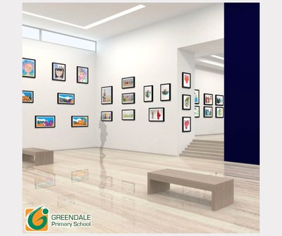 Image of Green Dale Primary school exhibition in virtual gallery